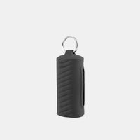 Silicone keychain case on white