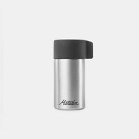 Front view of canister on white background