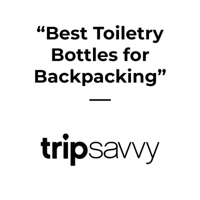 Best toiletry bottles for backpacking