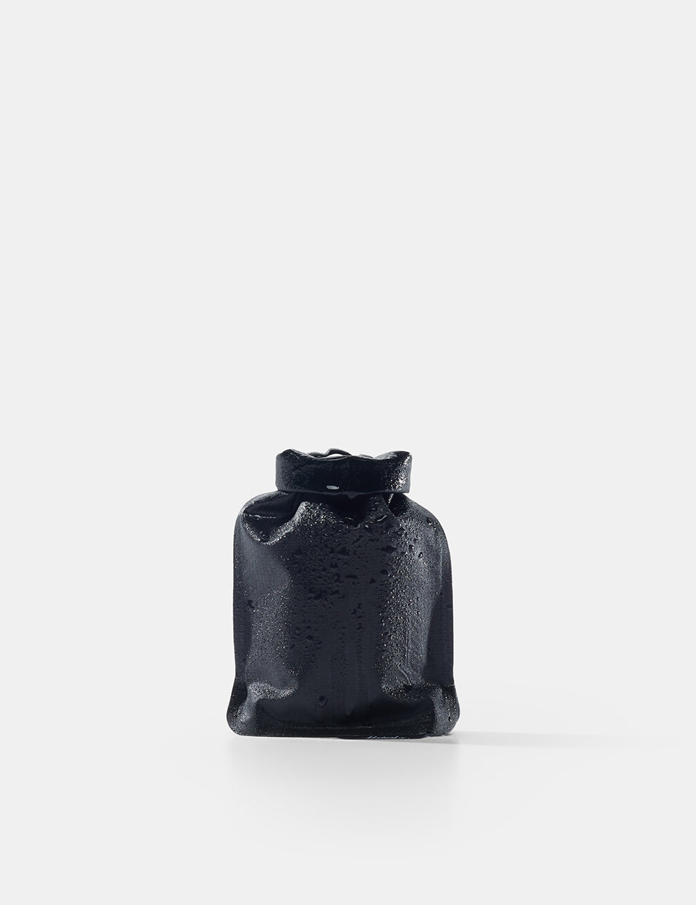 Black soap bar case on a white background
