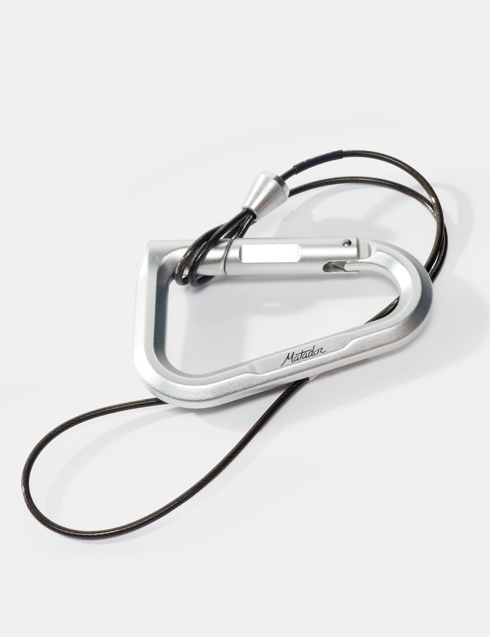 betalock and accessory cable on white background