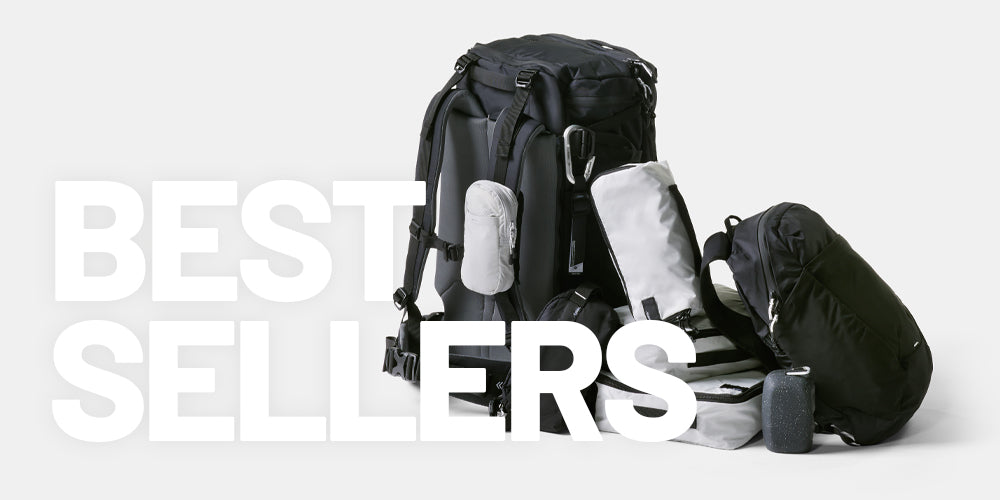 "Best Sellers" over pile of black and white matador products