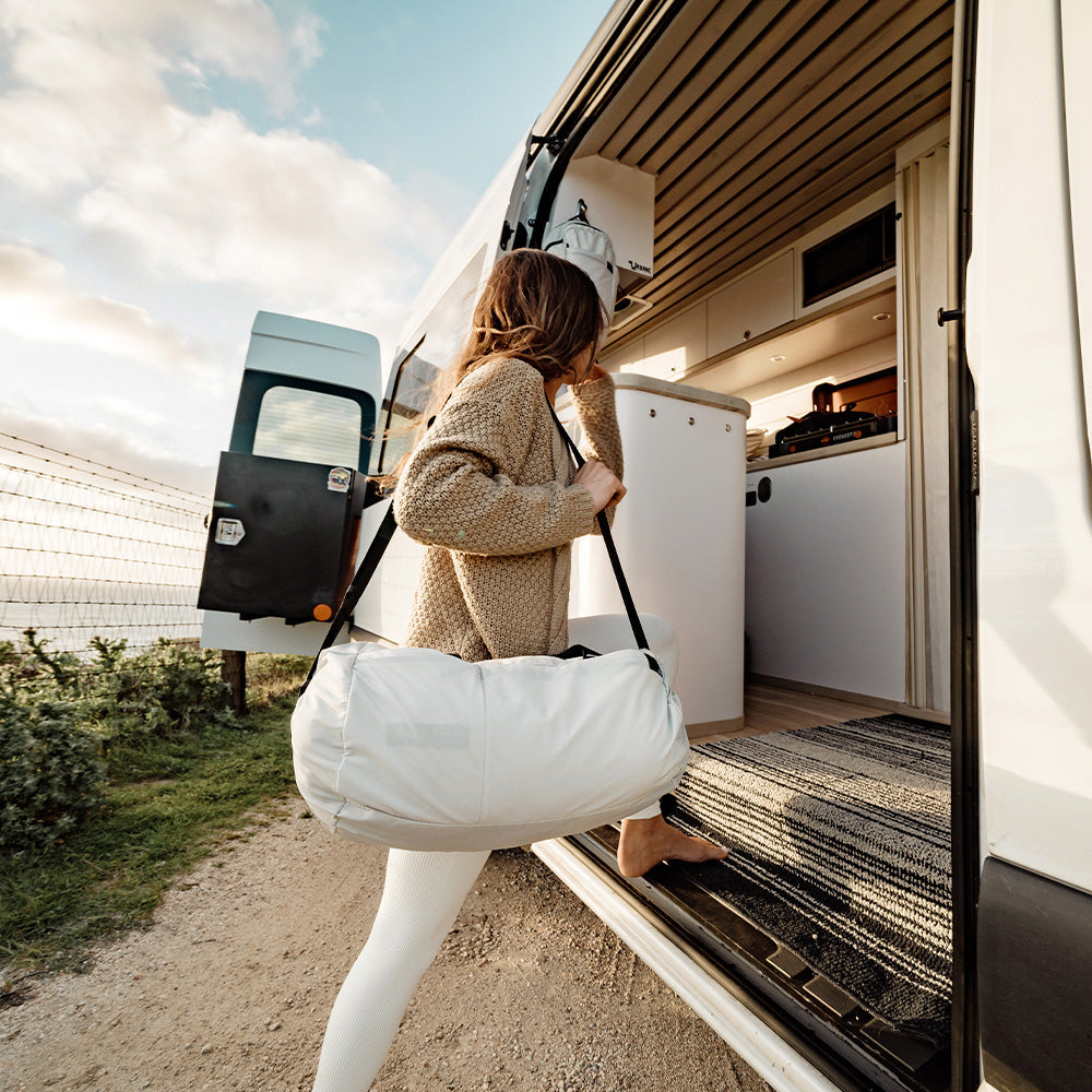 REFRACTION PACKABLE DUFFLE