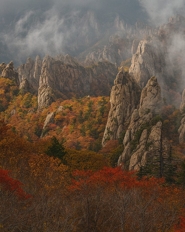 5. SEORAKSAN NATIONAL PARK, SOUTH KOREA